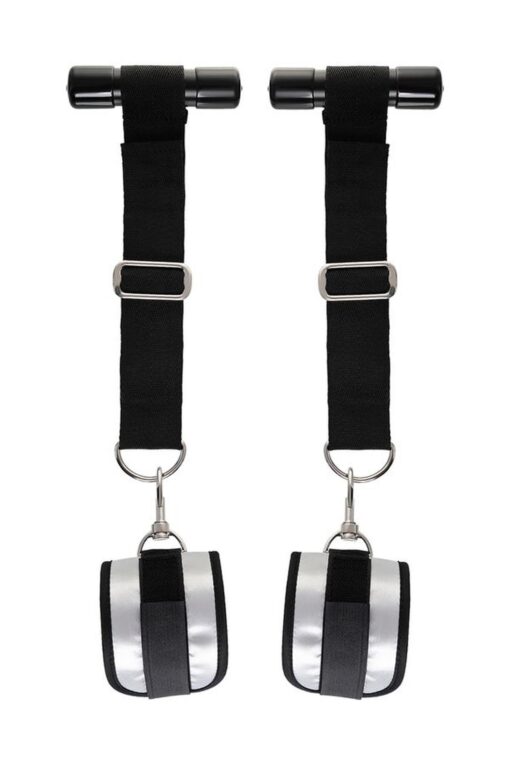 Anonymo hand clamps, polyester, silver, 23 cm - obrazek 3