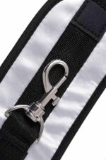 Anonymo hand clamps, polyester, silver, 23 cm - obrazek 6