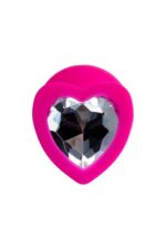Anal plug diamond heart - obrazek 3