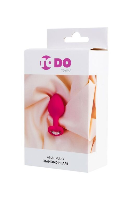 Anal plug diamond heart - obrazek 4