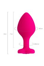 Anal plug diamond heart - obrazek 6