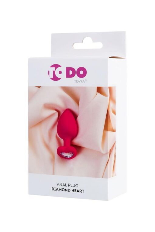 Anal plug diamond heart - obrazek 6