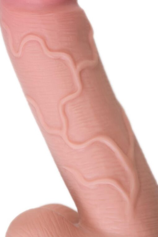 Dildo my babe by realstick my honey, flesh,tpe, 18cm - obrazek 9