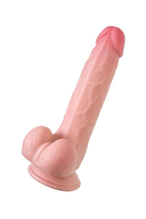 Dildo my babe by realstick my pretty, flesh,tpe, 20cm - obrazek 6