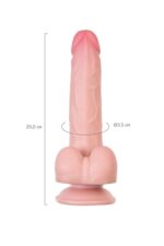 Dildo my babe by realstick my pretty, flesh,tpe, 20cm - obrazek 7