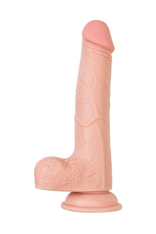 My babe my darling realistic dildo, tpe, nude, 22 cm - obrazek 4