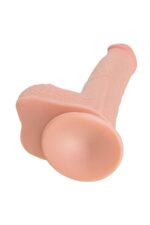 My babe my darling realistic dildo, tpe, nude, 22 cm - obrazek 6