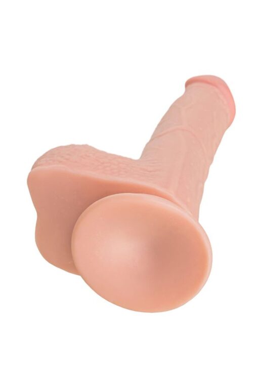 My babe my darling realistic dildo, tpe, nude, 22 cm - obrazek 6