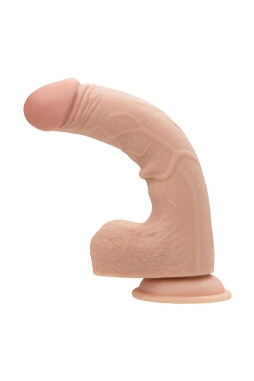 My babe my darling realistic dildo, tpe, nude, 22 cm - obrazek 7