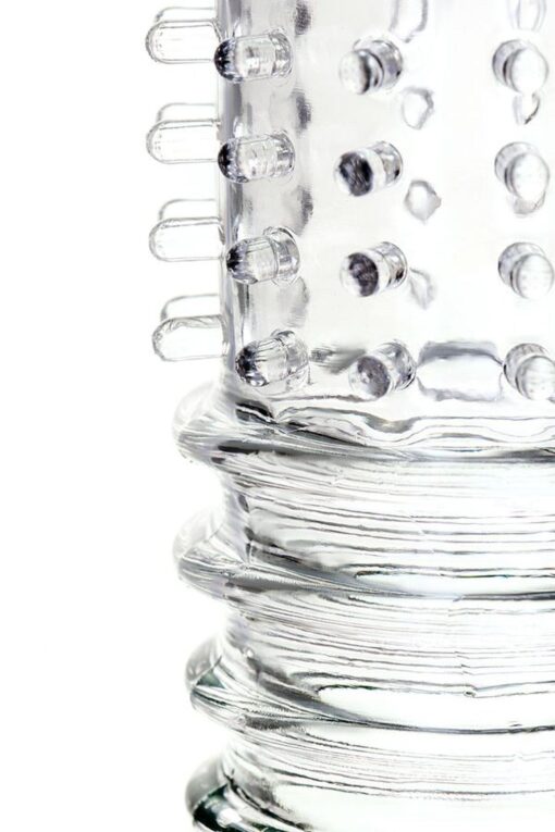 A-toys, penis sleeve, tpr, transparent, 15.3 cm - obrazek 6
