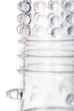 A-toys, penis sleeve, tpr, transparent, 14.7 cm - obrazek 6