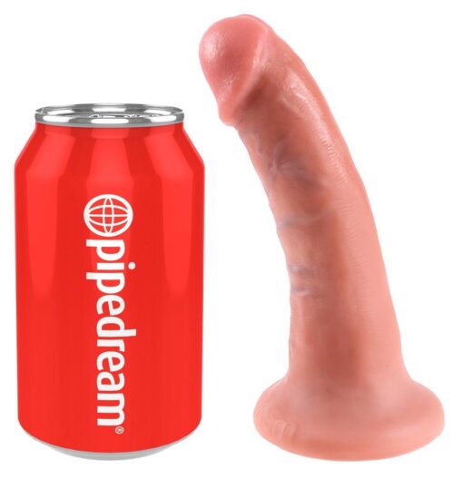 King cock 6 inch flesh - obrazek 2