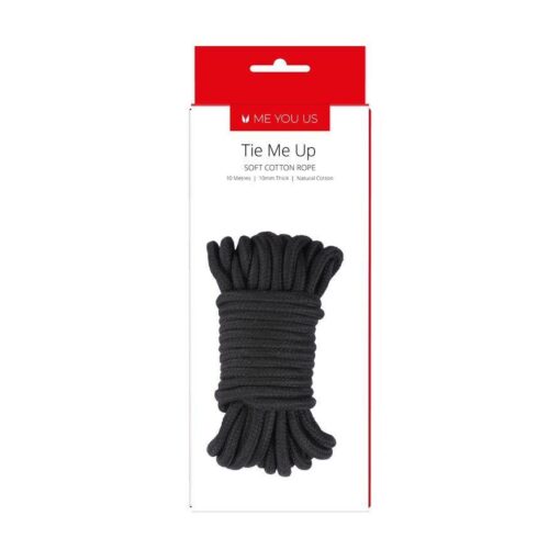 Me you us tie me up rope black 10m - obrazek 2