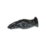 All black fisting hand 18 cm - obrazek 3