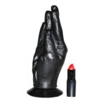 All black fisting hand 18 cm - obrazek 4