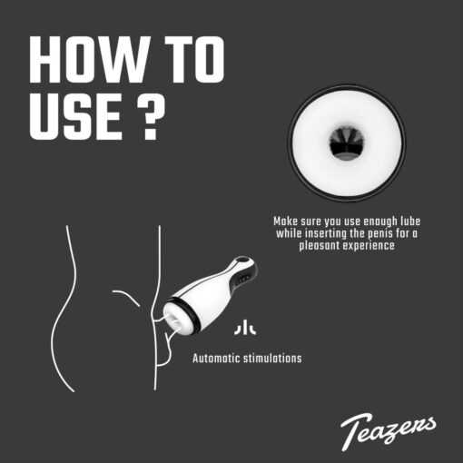 Teazers automatic masturbator - obrazek 3