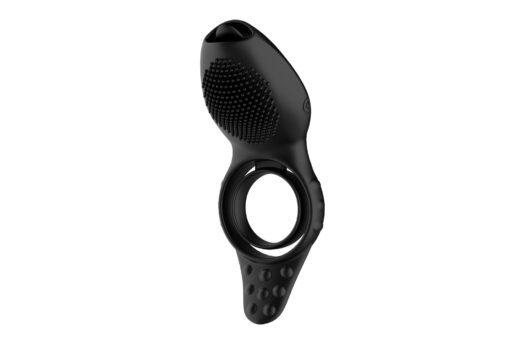 Remote powerful tognue simulate cock ring - obrazek 7
