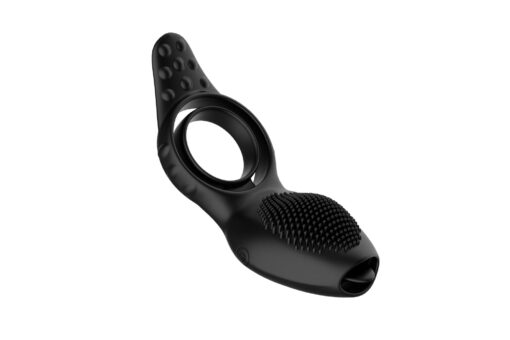 Remote powerful tognue simulate cock ring - obrazek 11