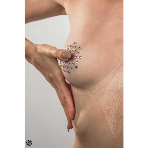 Chest stickers burlesqe rowland white - obrazek 3