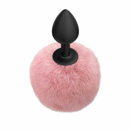 Anal plug emotions fluffy pink - obrazek 4