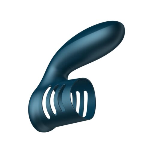 Wibrator-silicone ring blue usb 7 function - obrazek 2