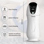 Masturbator-vibration 8 vibration modes + interactive function - obrazek 5