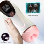 Masturbator-vibration 8 vibration modes + interactive function - obrazek 6