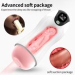 Masturbator-vibration 8 vibration modes + interactive function - obrazek 11