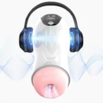 Masturbator-vibration 8 vibration modes + interactive function - obrazek 13