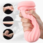 Masturbator-vibration 8 vibration modes + interactive function - obrazek 14