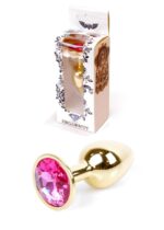 Plug-jewellery gold plug- pink - obrazek 8