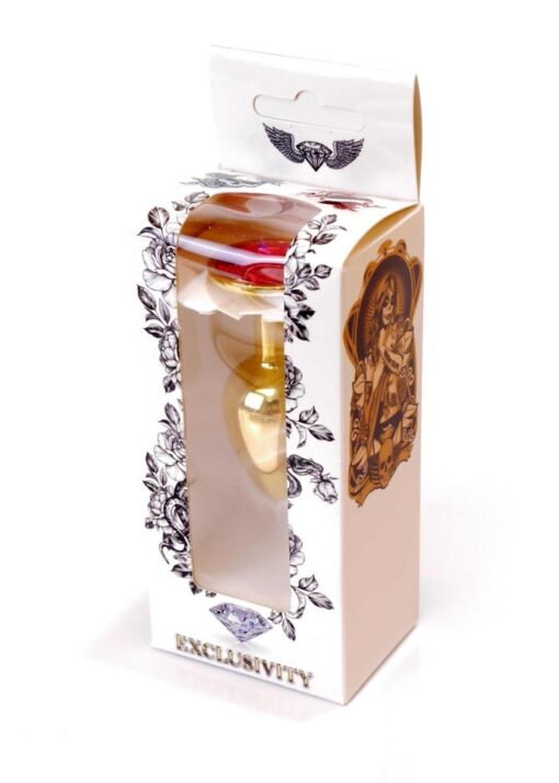 Plug-jewellery gold plug- pink - obrazek 9
