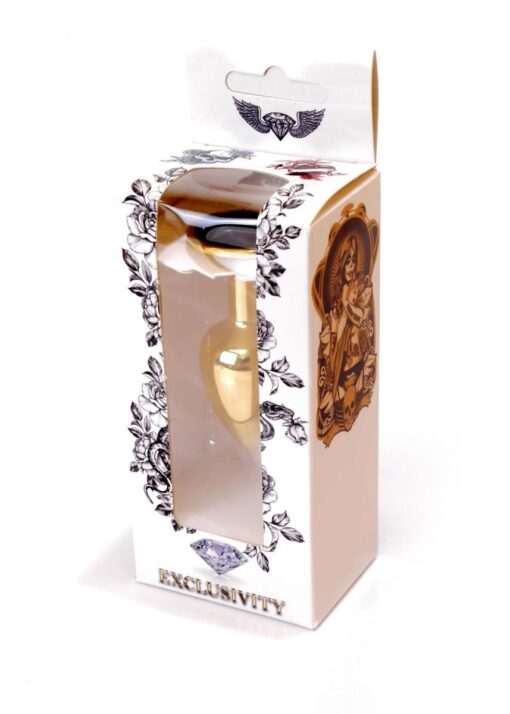 Plug-jewellery gold plug- black - obrazek 9