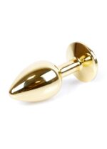 Plug-jewellery gold plug- dark blue - obrazek 2