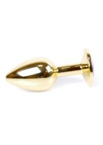 Plug-jewellery gold plug- dark blue - obrazek 3