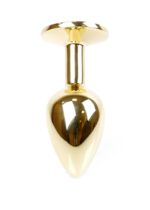 Plug-jewellery gold plug- dark blue - obrazek 5