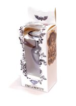 Plug-jewellery dark silver plug- clear - obrazek 9