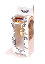 Plug-jewellery gold  heart plug- red - obrazek 9
