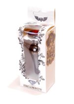 Plug-jewellery dark silver butt plug- red - obrazek 10