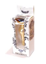 Plug-jewellery gold butt plug- black - obrazek 10