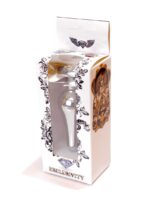 Plug-jewellery silver butt plug- clear - obrazek 10