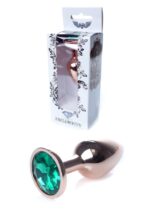 Plug-jewellery red gold plug- green - obrazek 7