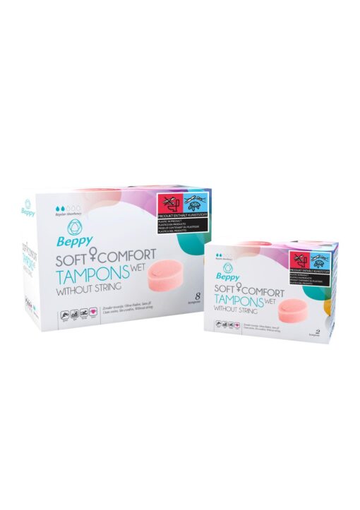 Beppy soft & comfort wet 8pcs natural - obrazek 4