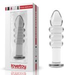 Dildo szklane – Glass Romance – przezroczyste – 5,5" - obrazek 2