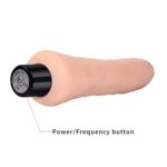 Wibrator Real Softee 9" – realistyczny, wibrujący dildo - obrazek 4