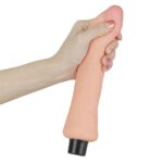 Wibrator Real Softee 9" – realistyczny, wibrujący dildo - obrazek 6
