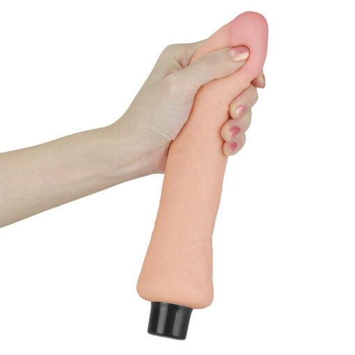 Wibrator Real Softee 9" – realistyczny, wibrujący dildo - obrazek 6