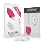 Jajko wibrujące Ijoy – bezprzewodowe, ładowane USB, z pilotem - obrazek 2