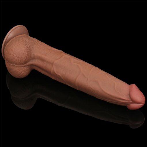 13.5' king sized sliding skin dual layer dong brown - obrazek 5