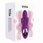 Wibrator FeelzToys Trivibe – punkt G, łechtaczka i wargi sromowe - obrazek 5